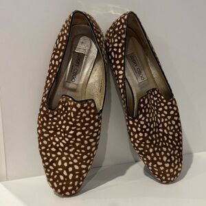 Jimmy Choo Animal Print Loafer